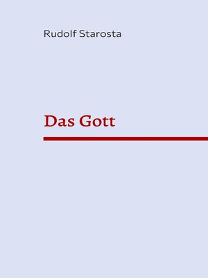 cover image of Das Gott